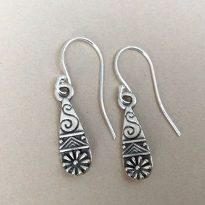 Sterling Silver Earrings Sundance Charm
